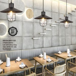 Đèn thả coffee | Đèn led trang trí Min