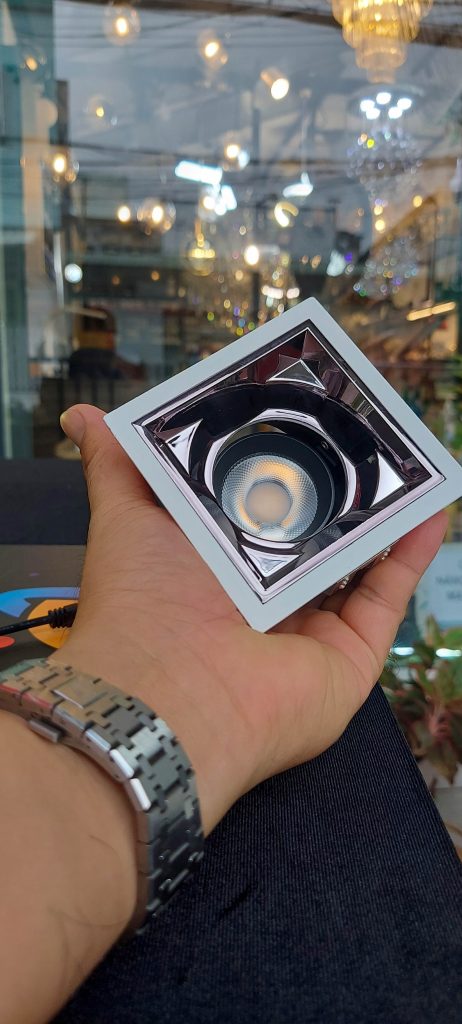 Đèn led âm trần vuông đôi Cosmos
