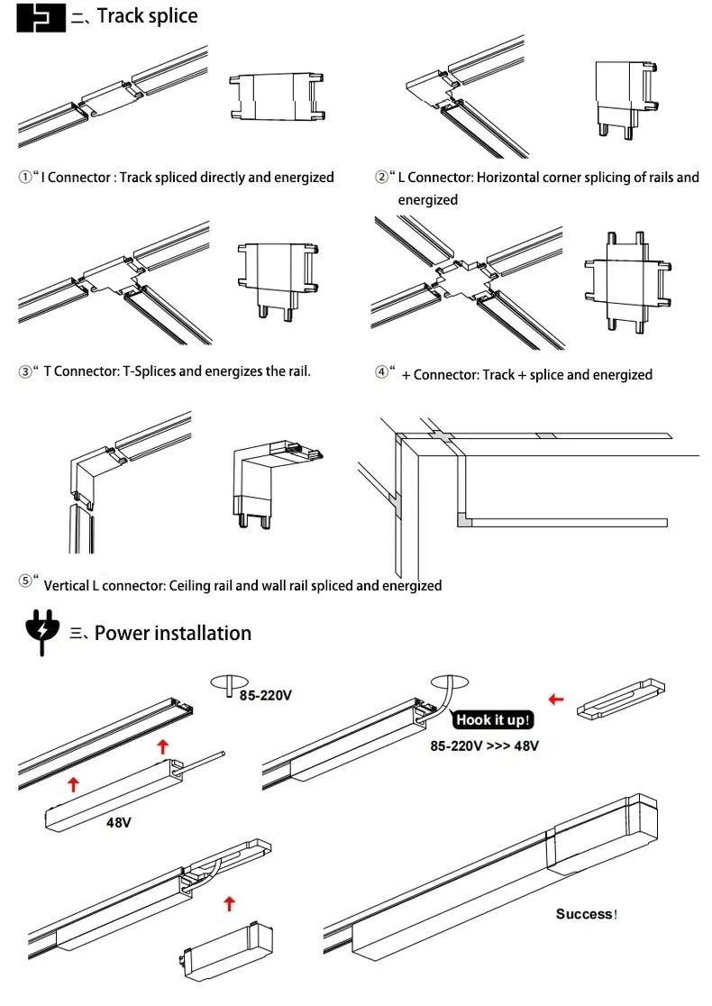 Hướng dẫn lắp đèn ray nam châm Hướng dẫn lắp đèn ray nam châm
