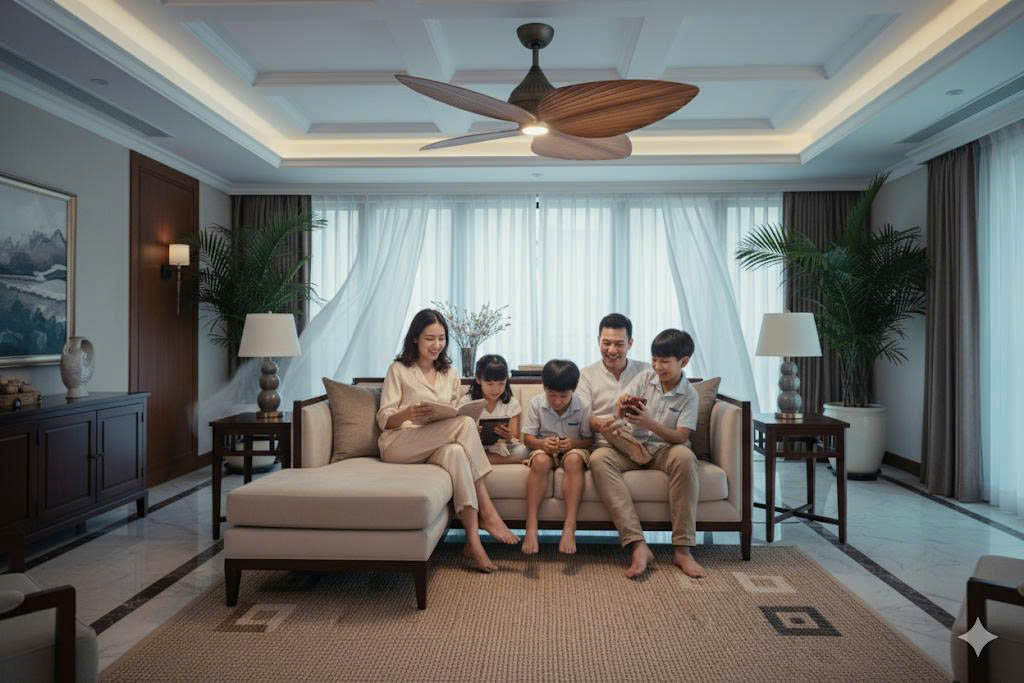 Quạt trần Tropical- Chiếc lá miền nhật đới Quạt trần Tropical- Chiếc lá miền nhật đới