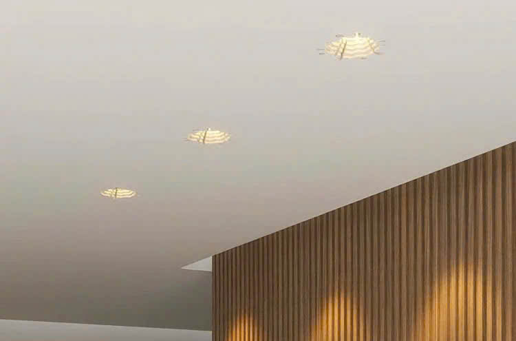 Đèn thạch cao hiệu ứng giọt nước lan tỏa