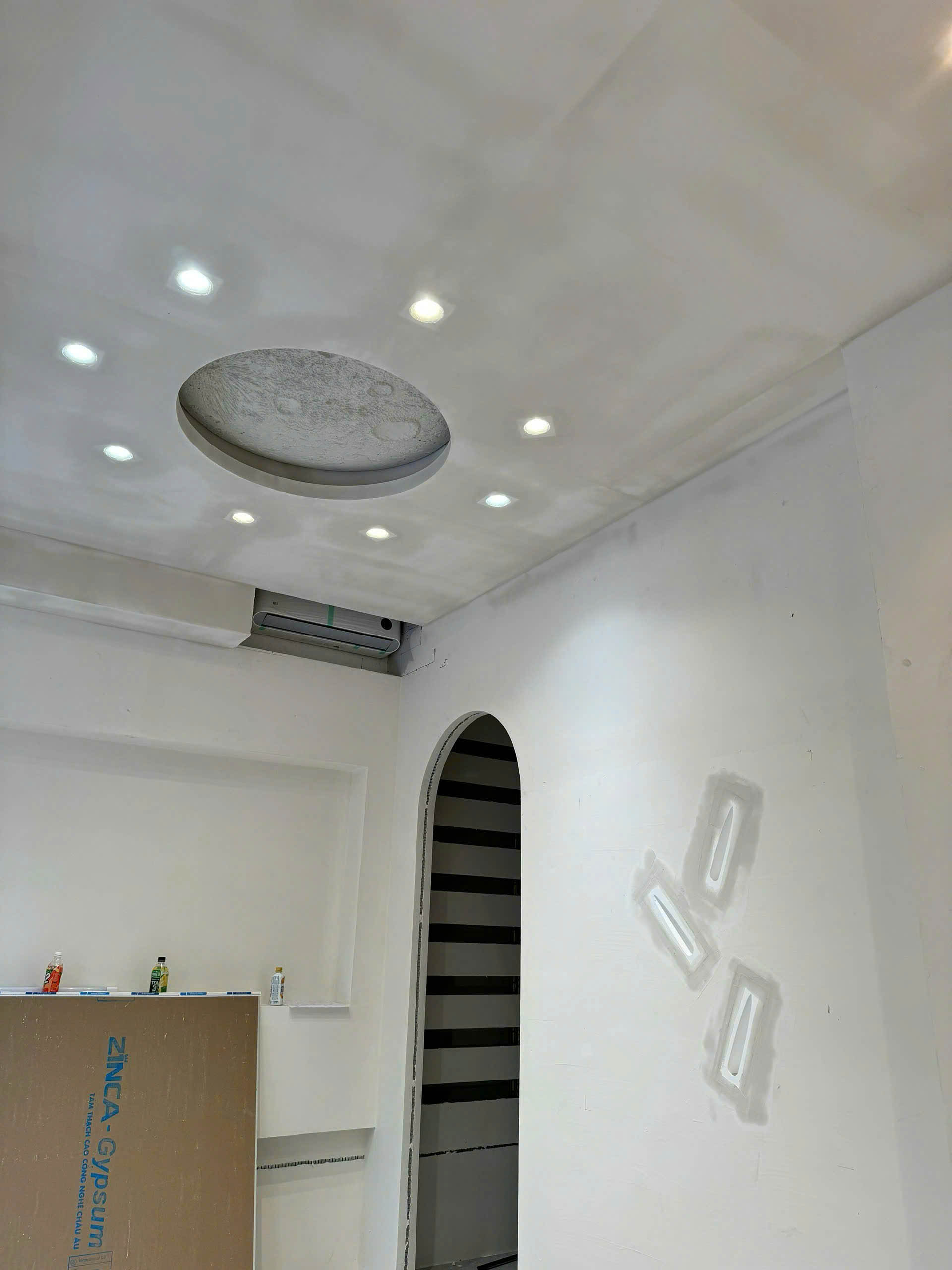 Đèn thạch cao hiệu ứng lá trúc AMIV Đèn thạch cao hiệu ứng lá trúc AMIV