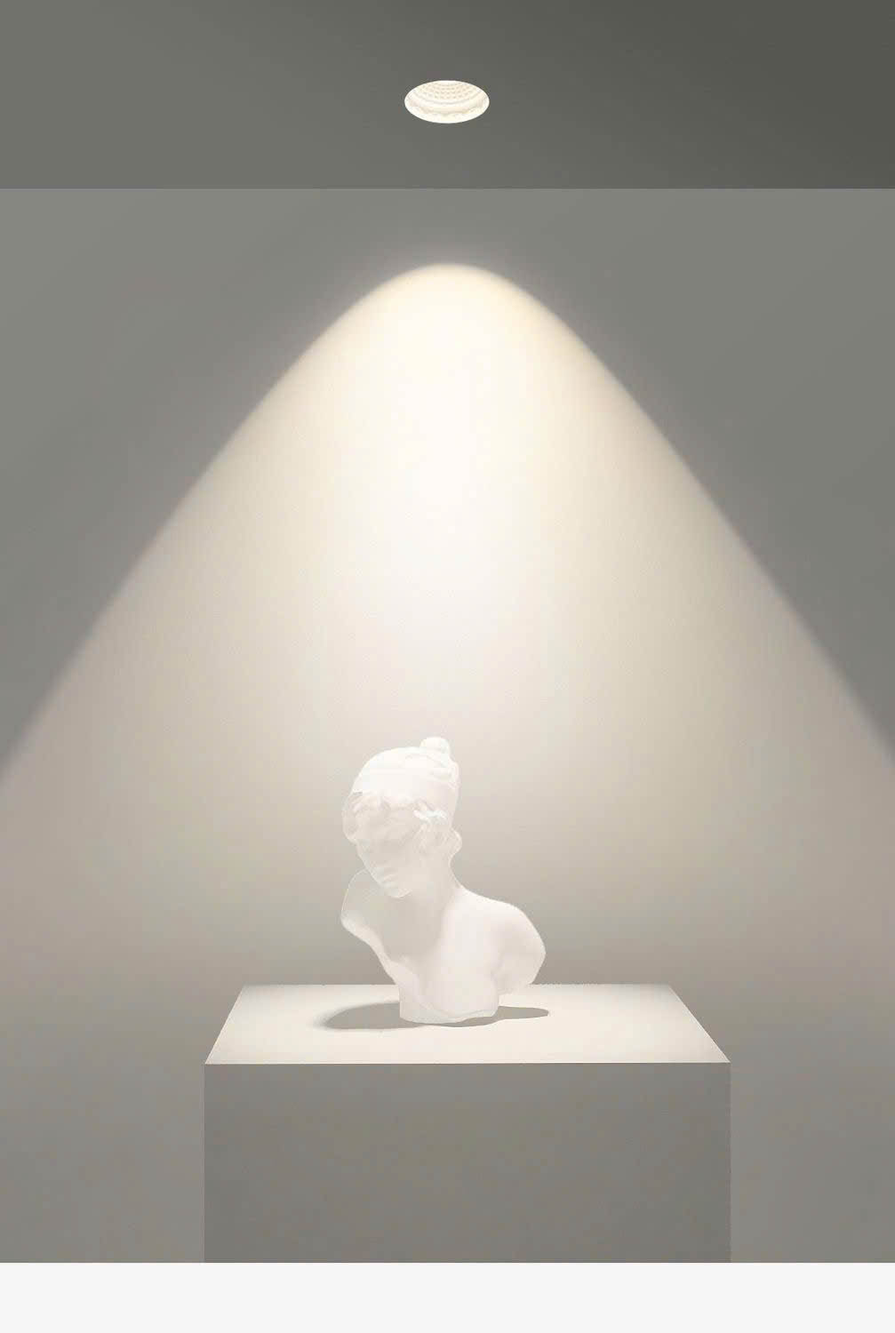 Đèn thạch cao nghệ thuật hoa văn mái cung điện PC03-AMIV Đèn thạch cao nghệ thuật hoa văn mái cung điện PC03-AMIV