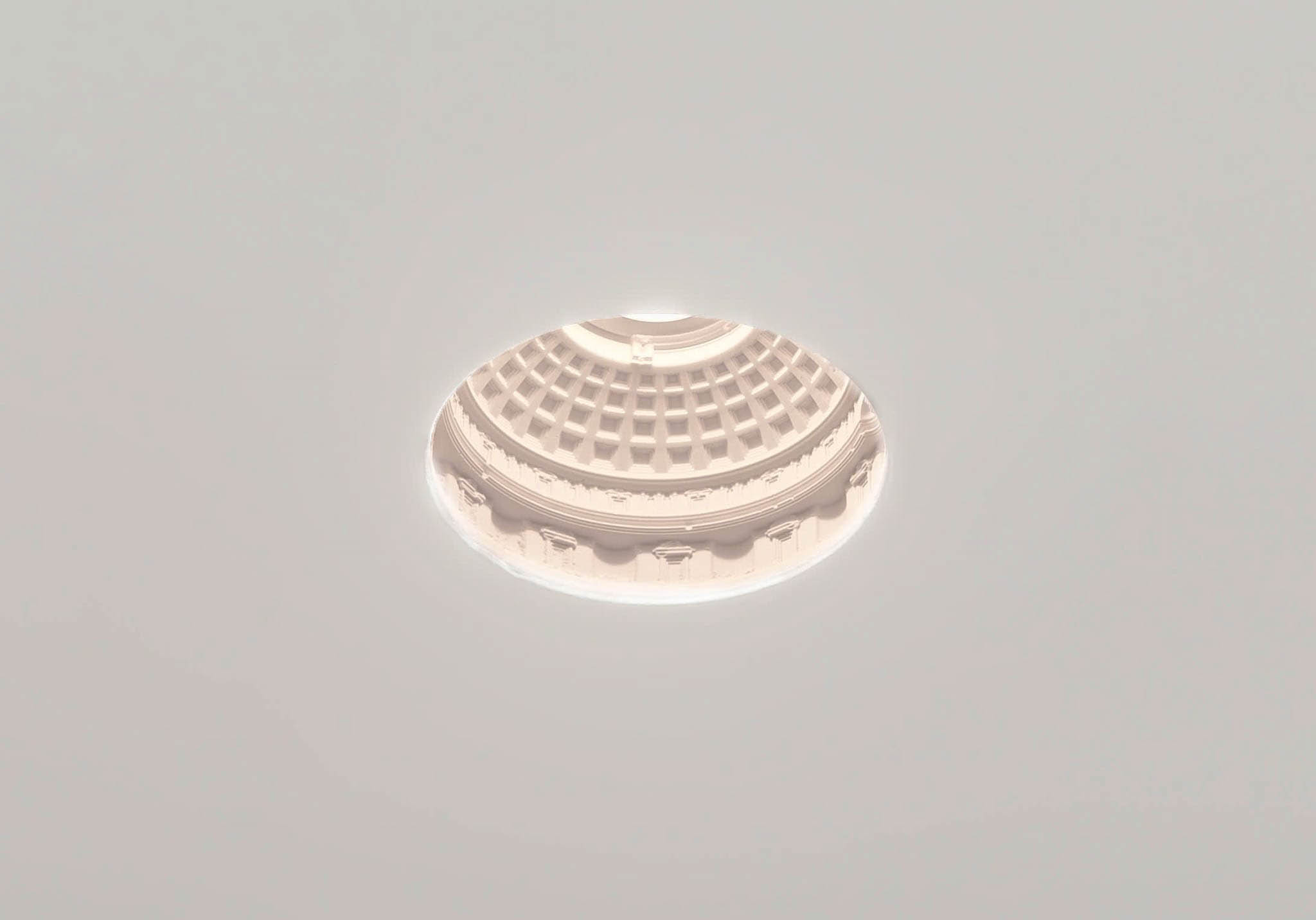 Đèn thạch cao nghệ thuật hoa văn mái cung điện PC03-AMIV