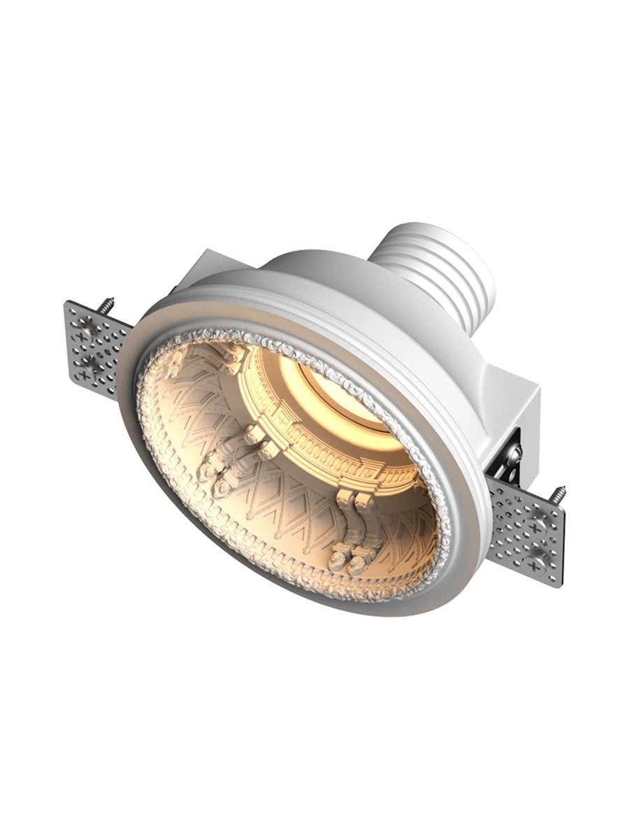 Đèn thạch cao nghệ thuật hoa văn mái cung điện PC04-AMIV