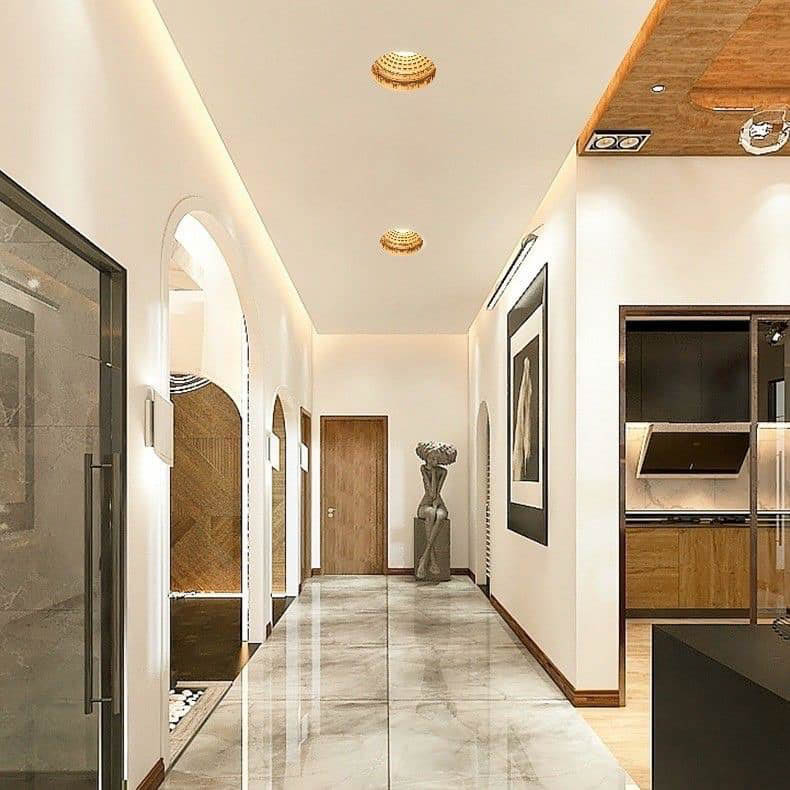 Đèn thạch cao nghệ thuật hoa văn mái cung điện PC03-AMIV Đèn thạch cao nghệ thuật hoa văn mái cung điện PC03-AMIV