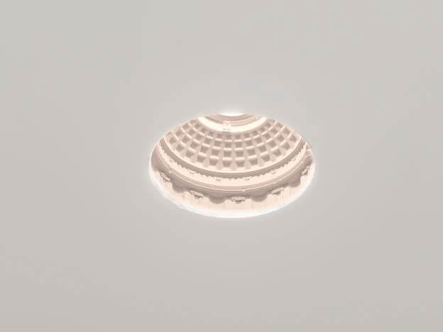 Đèn thạch cao nghệ thuật hoa văn mái cung điện PC03-AMIV