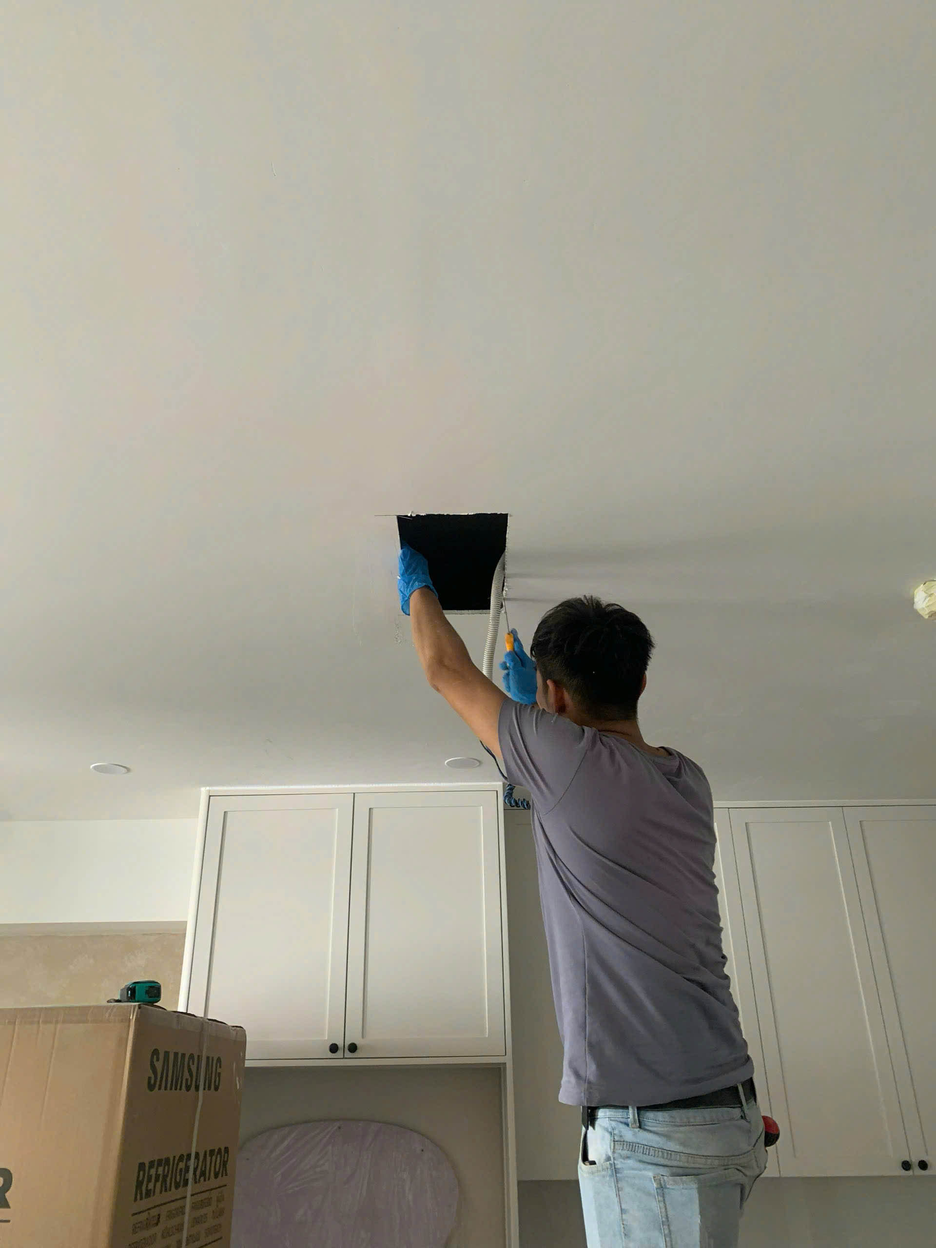 Đèn thạch cao hiệu ứng giọt nước rơi