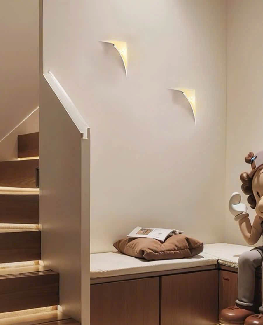 Đèn thạch cao hiệu ứng trang sách Đèn thạch cao hiệu ứng trang sách