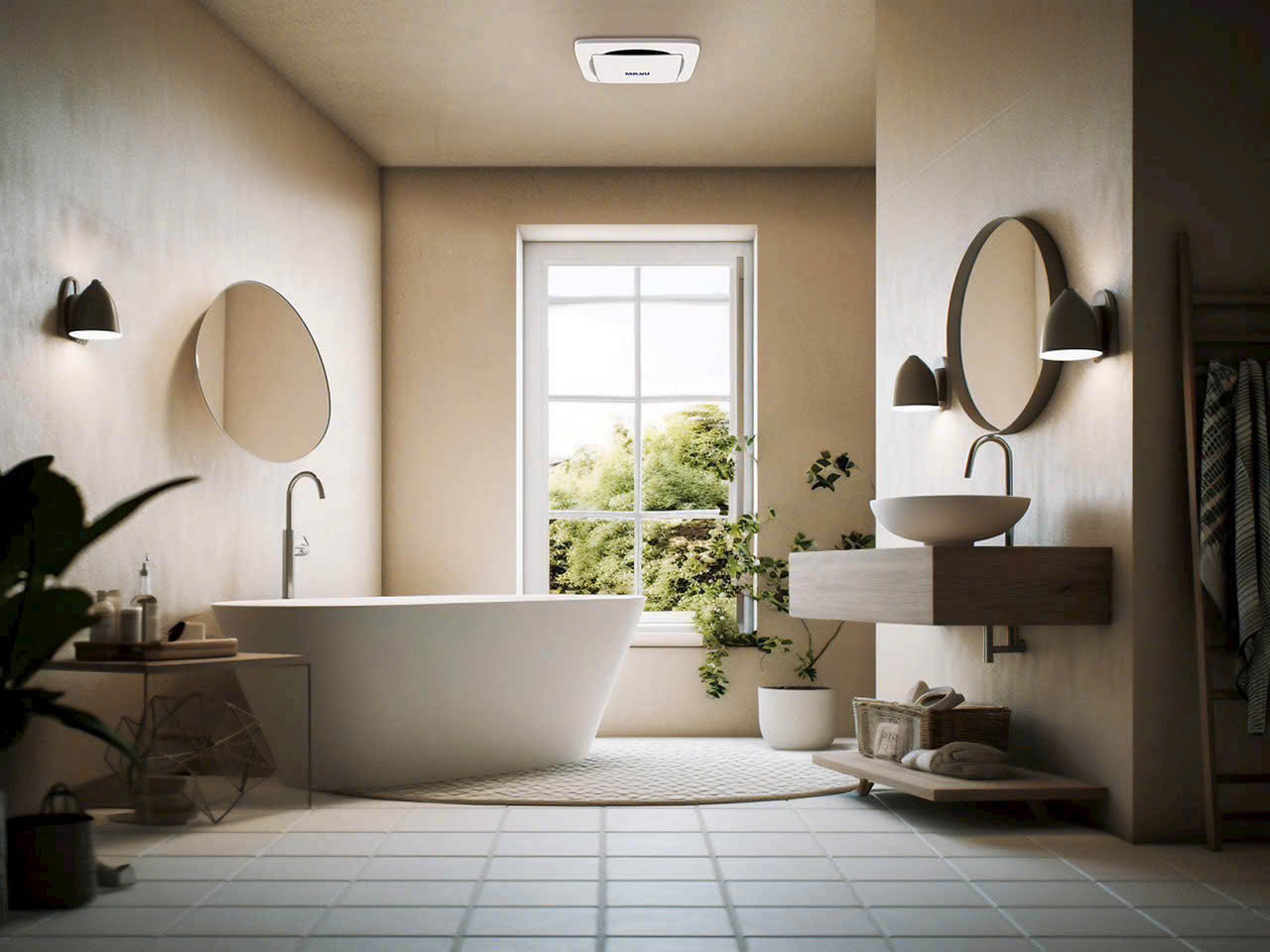 Quạt hút âm trần ECO- Thương hiệu MRVU