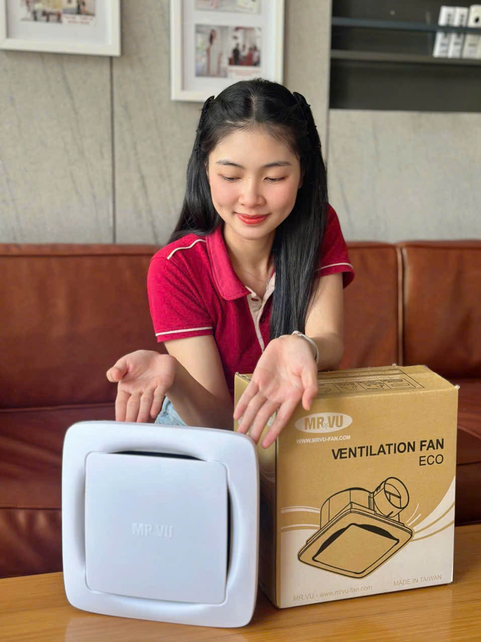 Quạt hút âm trần ECO- Thương hiệu MRVU