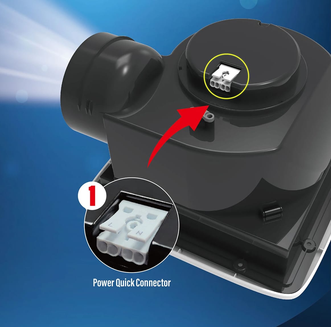 Quạt hút âm trần ECO- Thương hiệu MRVU