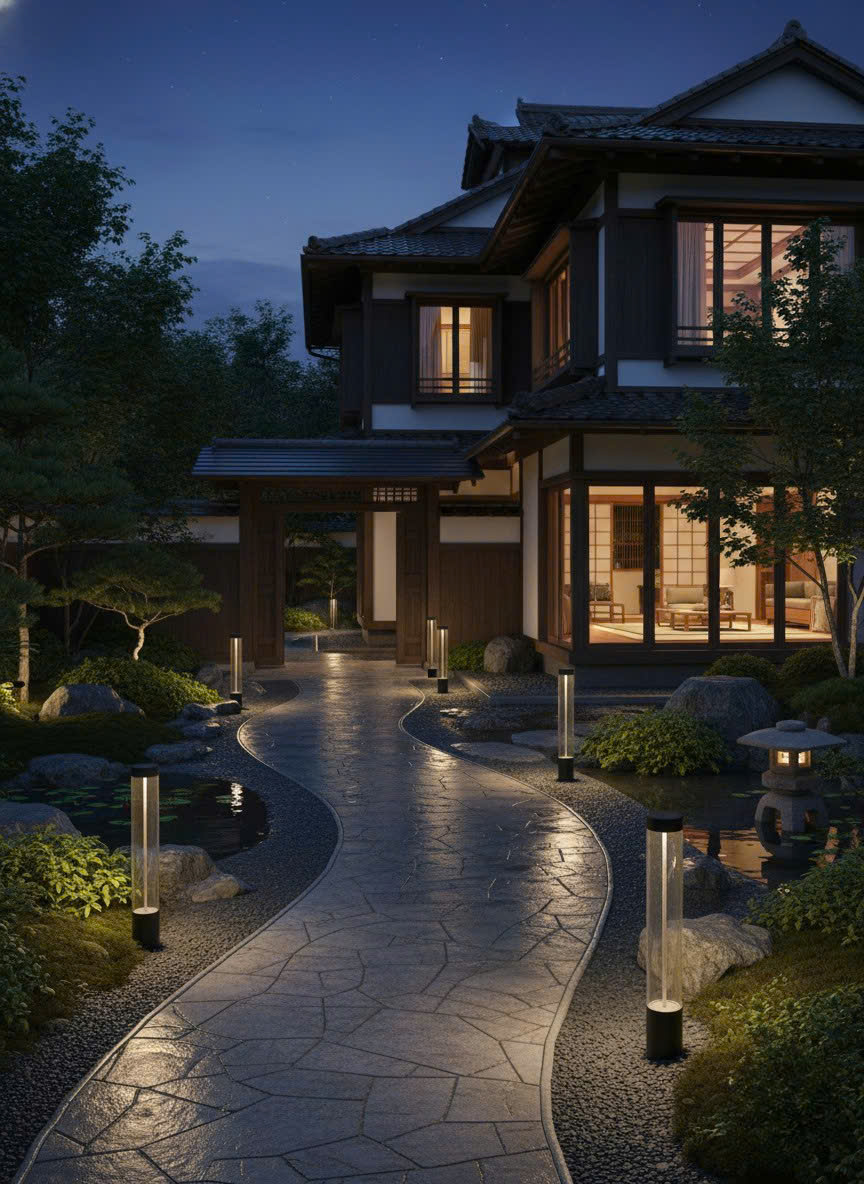 Đèn cảnh quan PEGA Bollard Light Đèn cảnh quan PEGA Bollard Light