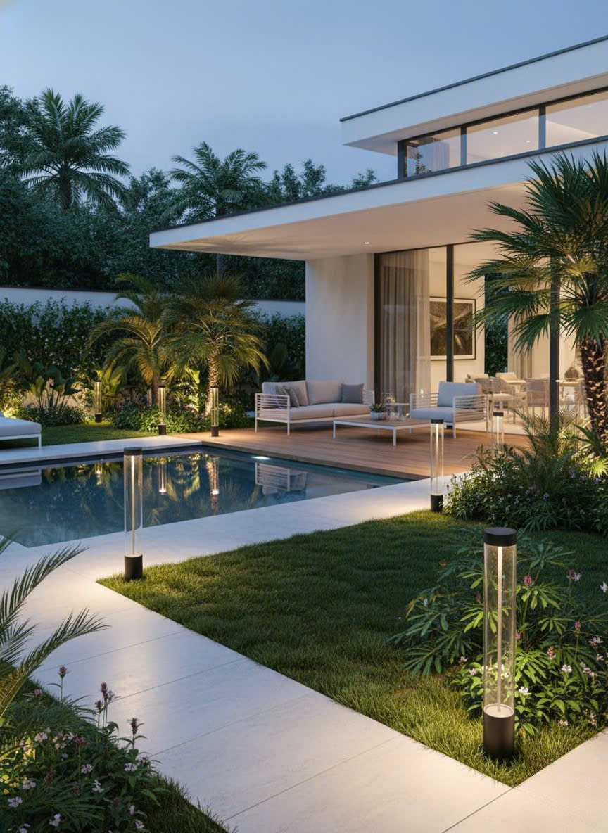 Đèn cảnh quan PEGA Bollard Light Đèn cảnh quan PEGA Bollard Light