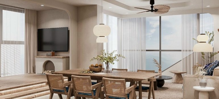 Quạt trần Mr.Vũ tại Bến Tre, Vĩnh Long – Quạt trần cho người giàu tại LED MIN