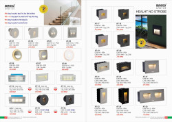 Catalogue đèn trang trí Euroto