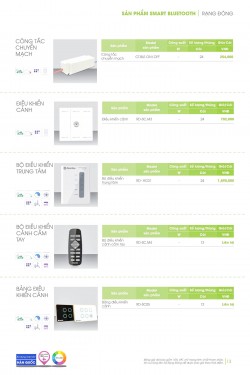 Catalogue đèn led Rạng Đông