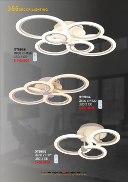Catalogue đèn trang trí 355-2022