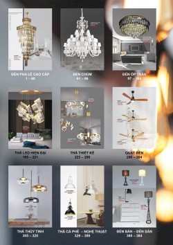 Catalogue đèn trang trí 355-2022