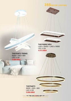 Catalogue đèn trang trí 355-2022