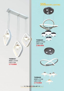 Catalogue đèn trang trí 355-2022