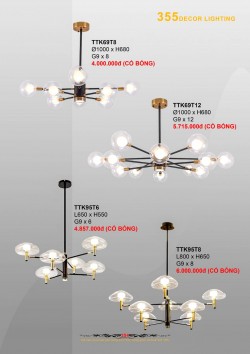 Catalogue đèn trang trí 355-2022