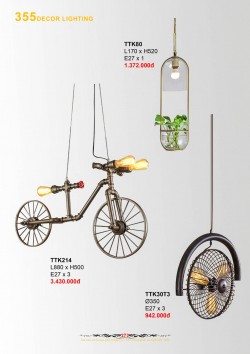 Catalogue đèn trang trí 355-2022