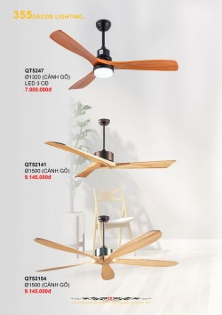 Catalogue đèn trang trí 355-2022