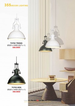 Catalogue đèn trang trí 355-2022