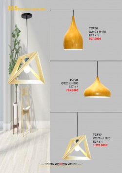 Catalogue đèn trang trí 355-2022