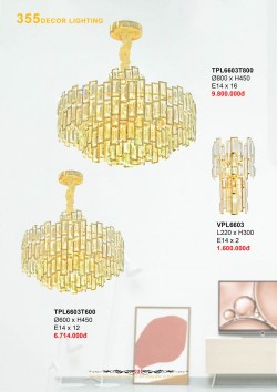 Catalogue đèn trang trí 355-2022