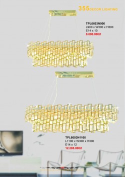 Catalogue đèn trang trí 355-2022