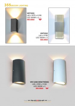Catalogue đèn trang trí 355-2022