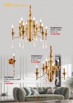 Catalogue đèn trang trí 355-2022