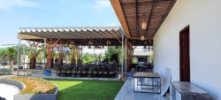 Đèn led trang trí Bến Tre | Nhà hàng sân vườn Gia Khang