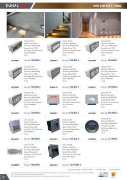 Đèn led pha Duhal- Duhal Led