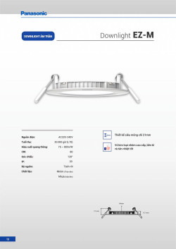 Đèn led Panasonic |  Bảng giá công tắc ổ cắm Panasonic