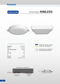 Đèn led Panasonic |  Bảng giá công tắc ổ cắm Panasonic