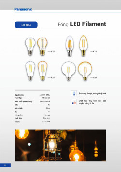 Đèn led Panasonic |  Bảng giá công tắc ổ cắm Panasonic