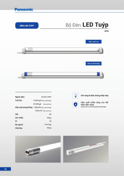 Đèn led Panasonic |  Bảng giá công tắc ổ cắm Panasonic