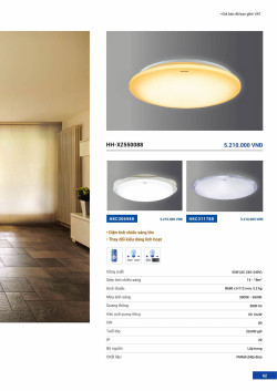 Đèn led Panasonic |  Bảng giá công tắc ổ cắm Panasonic