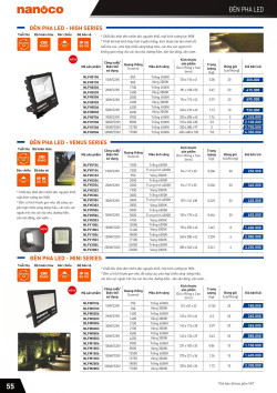 Đèn led Panasonic |  Bảng giá công tắc ổ cắm Panasonic