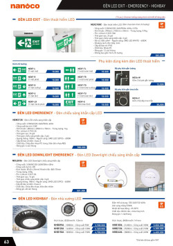 Đèn led Panasonic |  Bảng giá công tắc ổ cắm Panasonic