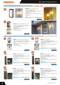 Đèn led Panasonic |  Bảng giá công tắc ổ cắm Panasonic