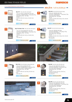 Đèn led Panasonic |  Bảng giá công tắc ổ cắm Panasonic