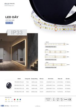 Bảng giá đèn led Vinaled- Đèn led nội ngoại thất