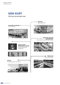 Bảng giá đèn led Vinaled- Đèn led nội ngoại thất