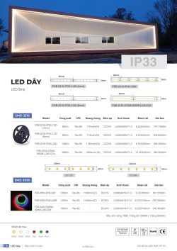 Bảng giá đèn led Vinaled- Đèn led nội ngoại thất