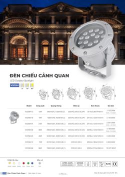 Bảng giá đèn led Vinaled- Đèn led nội ngoại thất