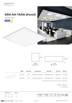 Bảng giá đèn led Vinaled- Đèn led nội ngoại thất